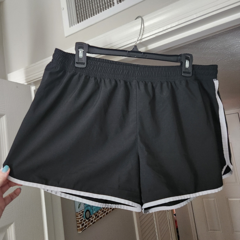 Black Women's Athletic Shorts